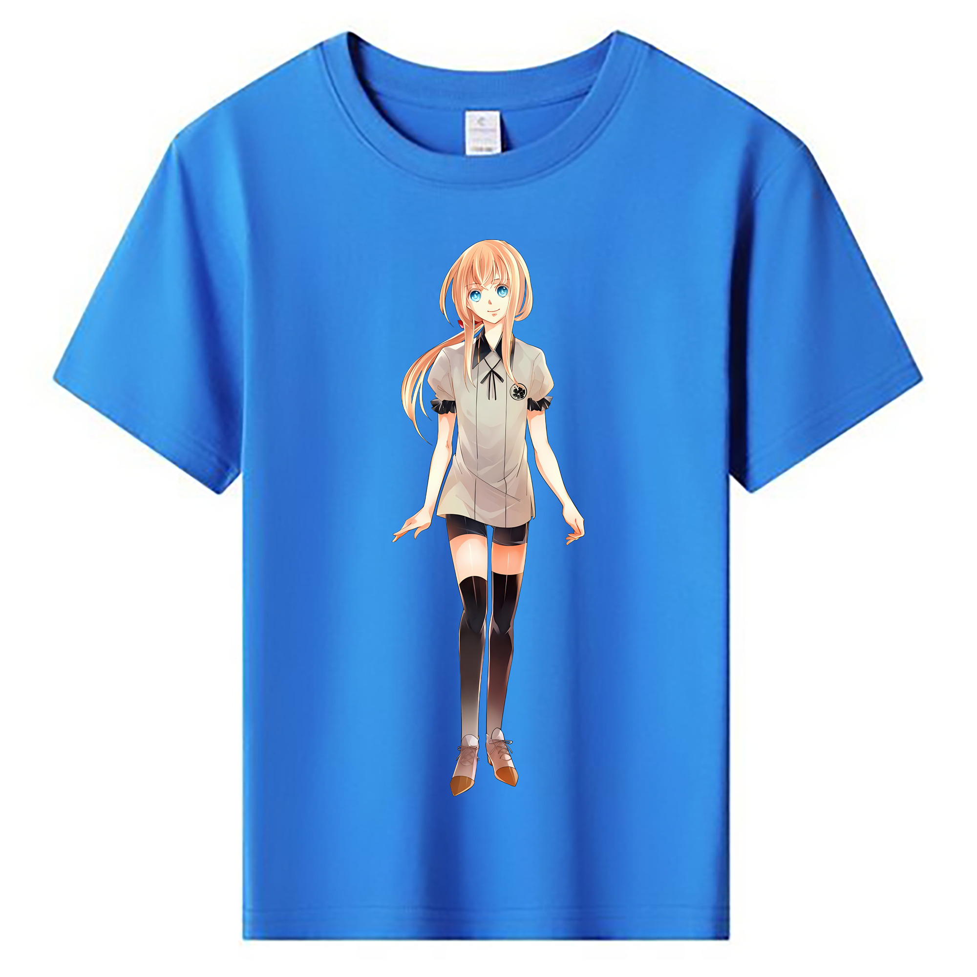 （画像用） 刀剣乱舞 Touken Ranbu 綿100％キッズTシャツ（フロントプリント）
